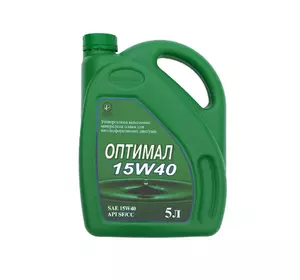Масло моторное OPTIMAL 15W40 API SF/CC, 5 л
